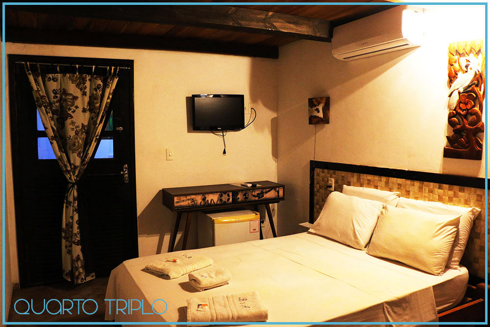 Quarto Triplo Pousada Beijos y Abraços